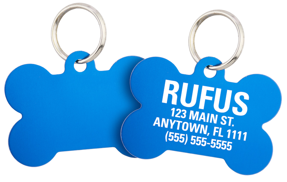 pet tag sample